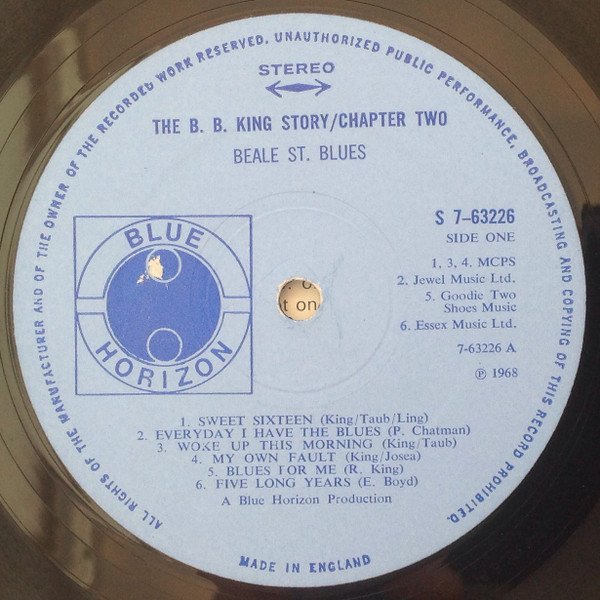 B.B. King - The B.B. King Story Chapter Two Beale Street Blues - Imagen 3
