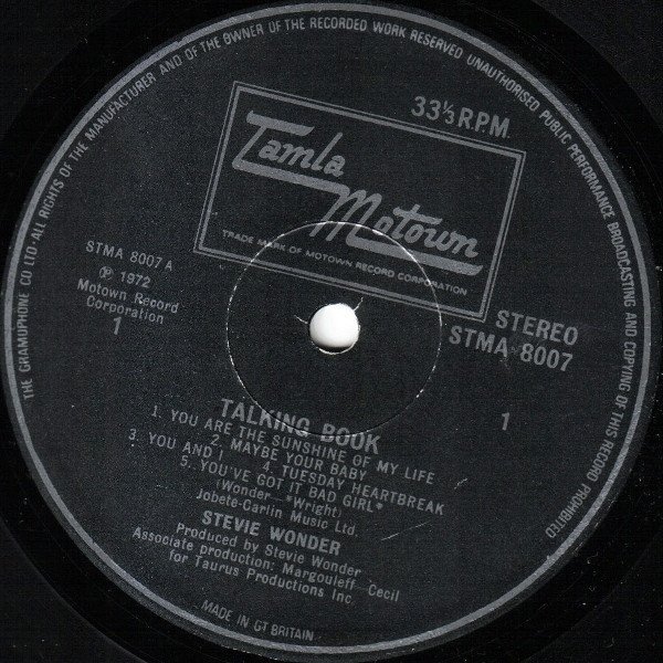 Stevie Wonder - Talking Book - Imagen 5