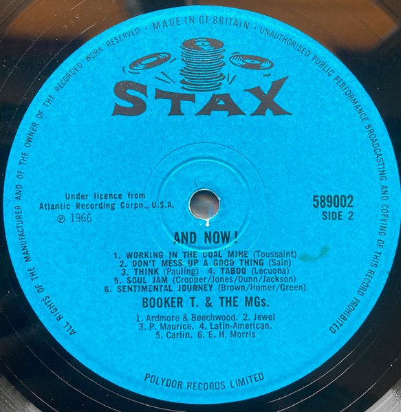 Booker T. & The MG's* - And Now! - Imagen 4