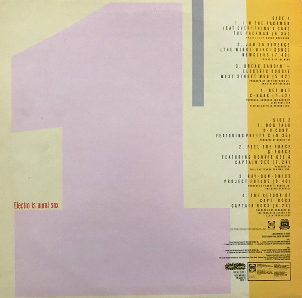 Various - Street Sounds Electro 1 - Imagen 2