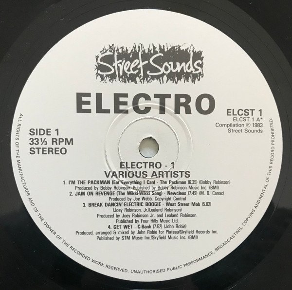 Various - Street Sounds Electro 1 - Imagen 3