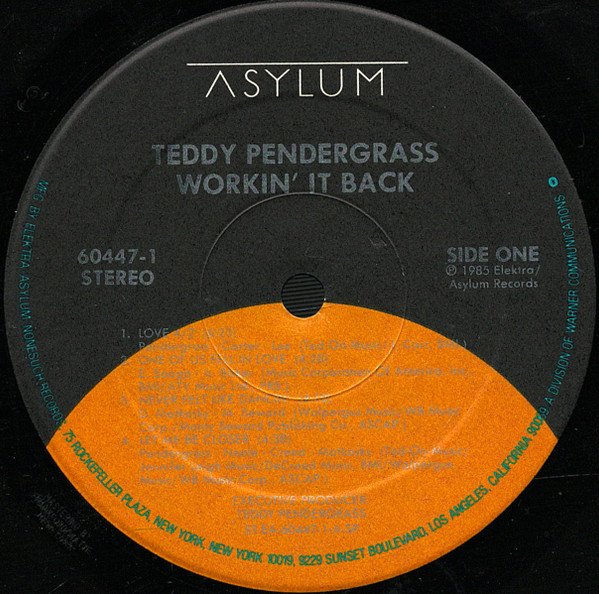 Teddy Pendergrass - Workin' It Back - Image 3