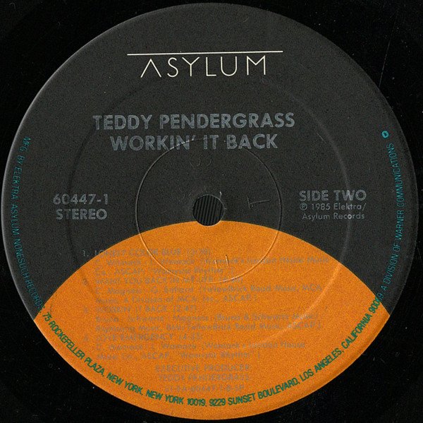 Teddy Pendergrass - Workin' It Back - Image 4