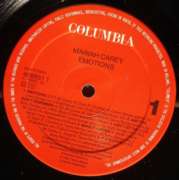 Mariah Carey - Emotions - Imagen 3