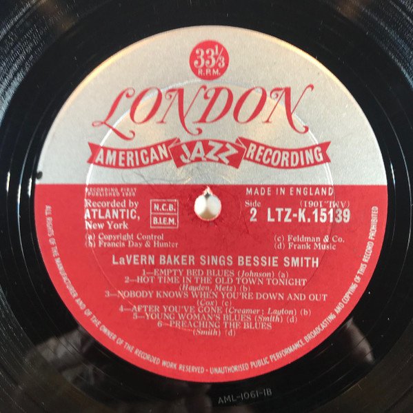 LaVern Baker - Sings Bessie Smith - Image 4