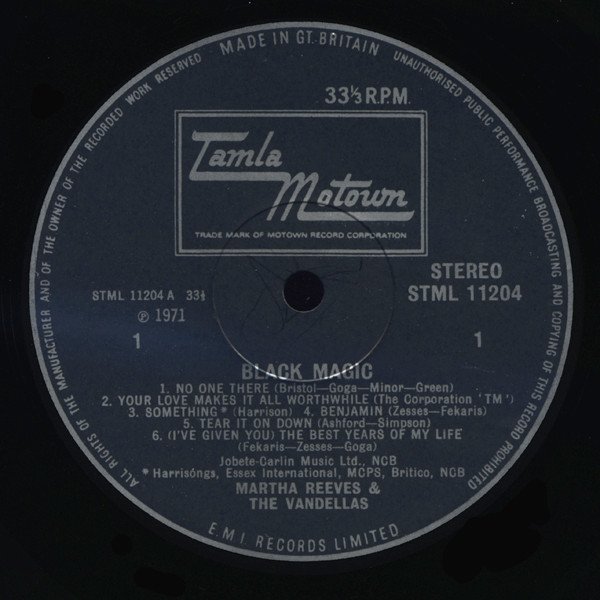 Martha Reeves & The Vandellas - Black Magic - Image 3