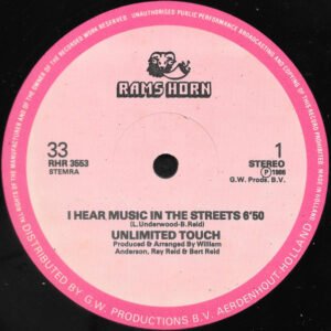 Unlimited Touch - I Hear Music In The Streets / Searching To Find The One
