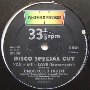 Undisputed Truth* - You + Me = Love