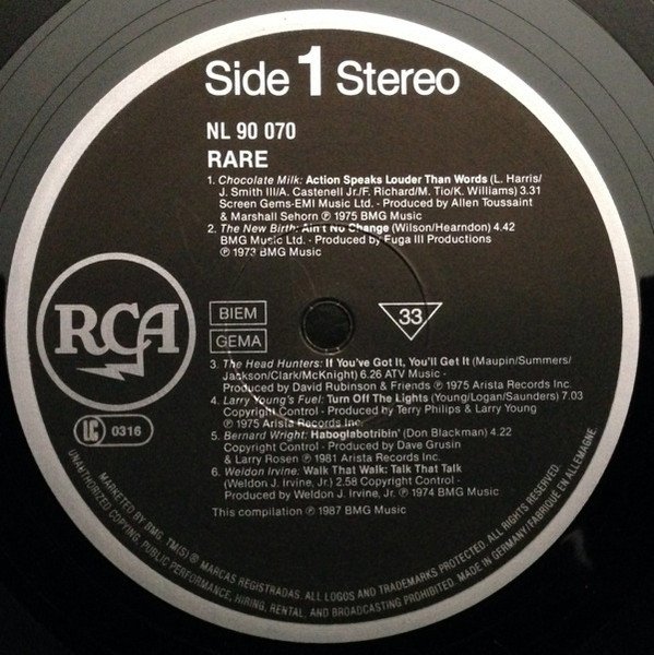 Various - Rare (A Rare Collection Of Grooves) - Imagen 4