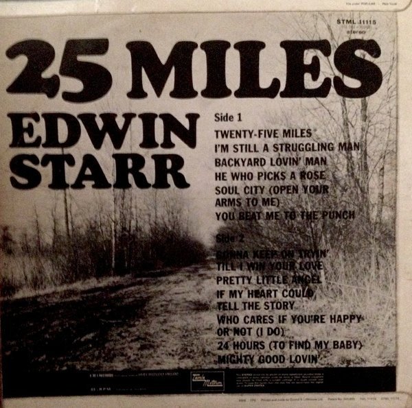 Edwin Starr - 25 Miles - Image 2