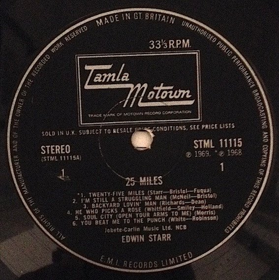 Edwin Starr - 25 Miles - Image 3