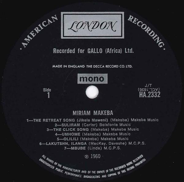 Miriam Makeba - Miriam Makeba - Image 3