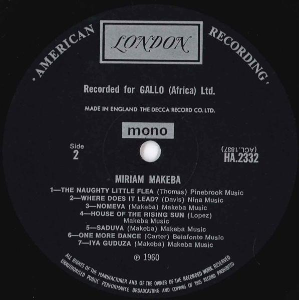 Miriam Makeba - Miriam Makeba - Image 4
