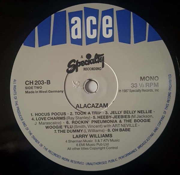 Larry Williams - Alakazam! - Image 4