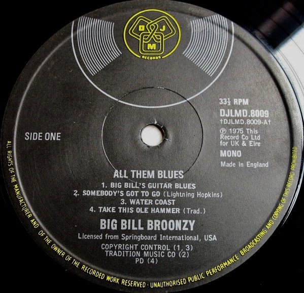 Big Bill Broonzy - All Them Blues - Image 4