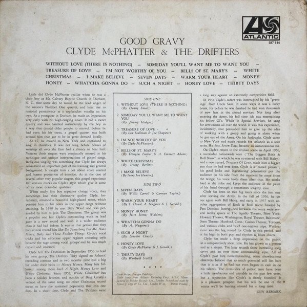 Clyde McPhatter & The Drifters - Good Gravy - Image 2