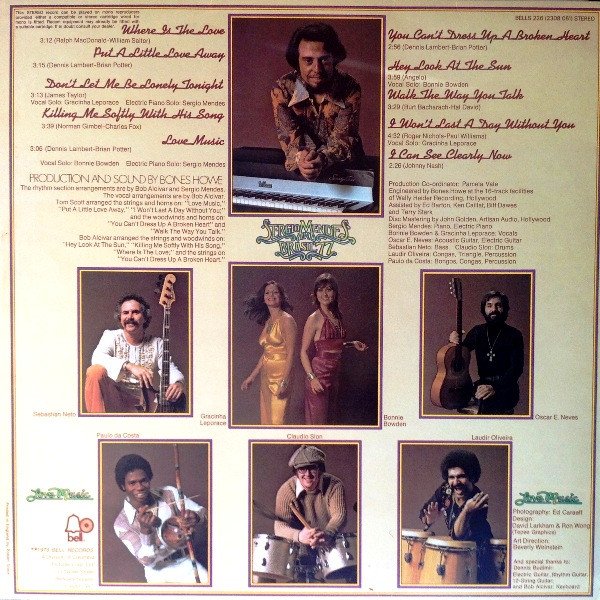 Sergio Mendes And Brasil '77* - Love Music - Image 2