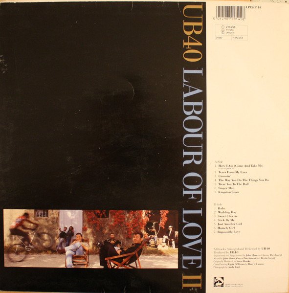 UB40 - Labour Of Love II - Image 2
