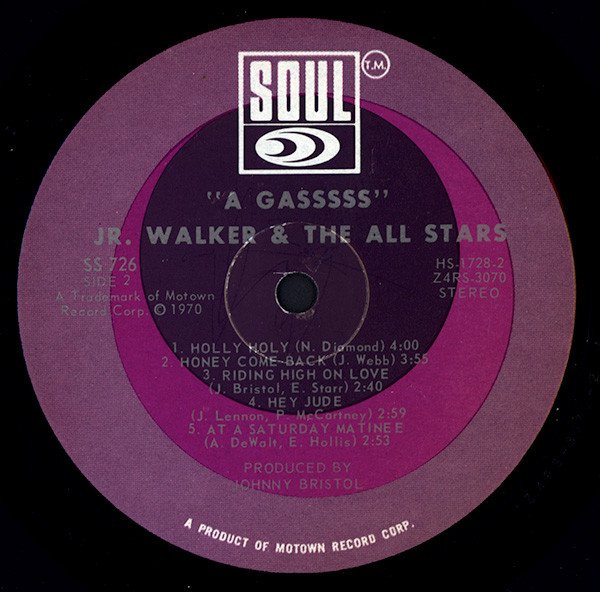 Jr. Walker & The All Stars* - A Gasssss - Imagen 4