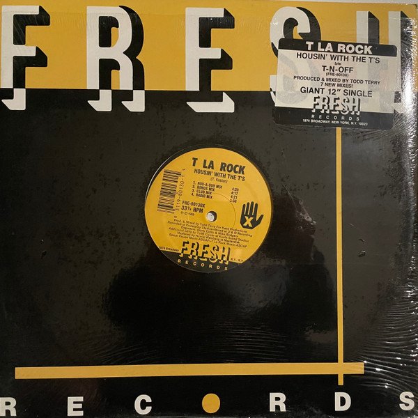 T La Rock - Housin' With The T's / T-N-Off - Imagen 3