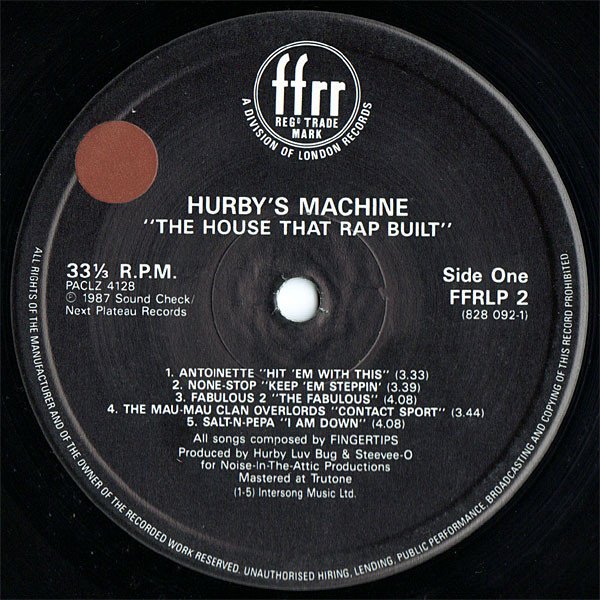 Hurby's Machine - The House That Rap Built - Image 3