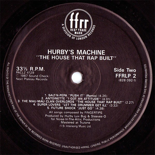 Hurby's Machine - The House That Rap Built - Image 4