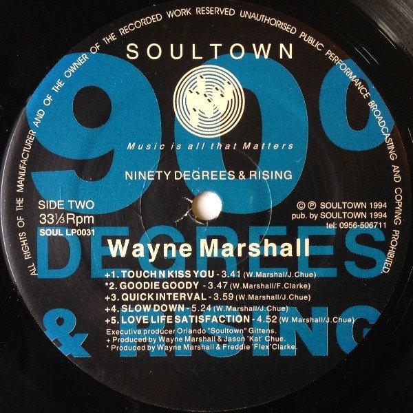 Wayne Marshall - Ninety Degrees & Rising - Image 4