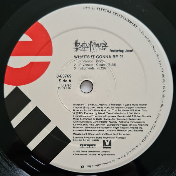 Busta Rhymes - What's It Gonna Be?! / Tear Da Roof Off - Image 2