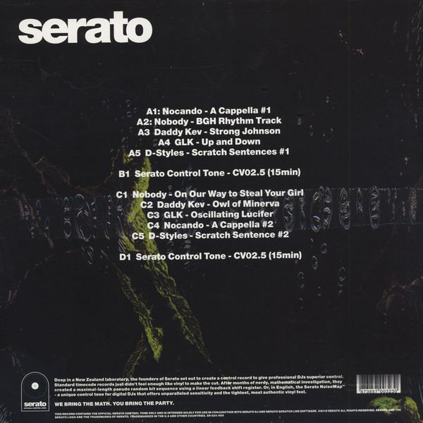 Low End Theory - Serato Artist Pressing 2x12" Control Vinyl Low End Theory - White - Image 2