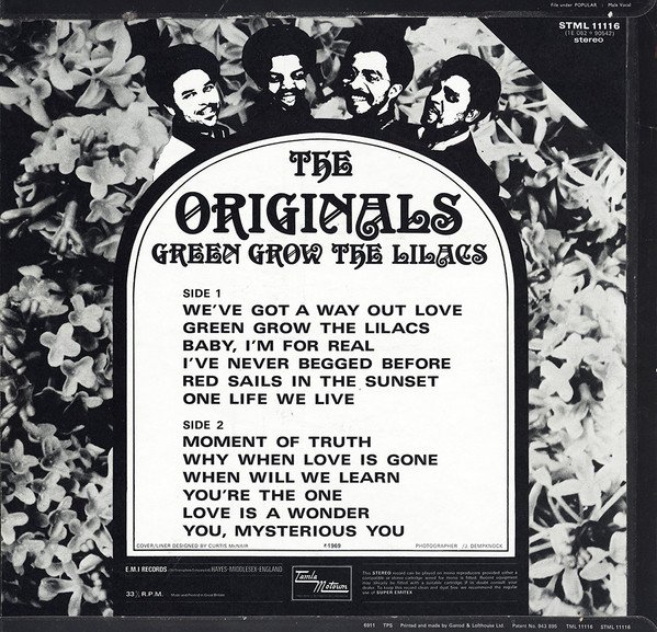 The Originals - Green Grow The Lilacs - Image 2