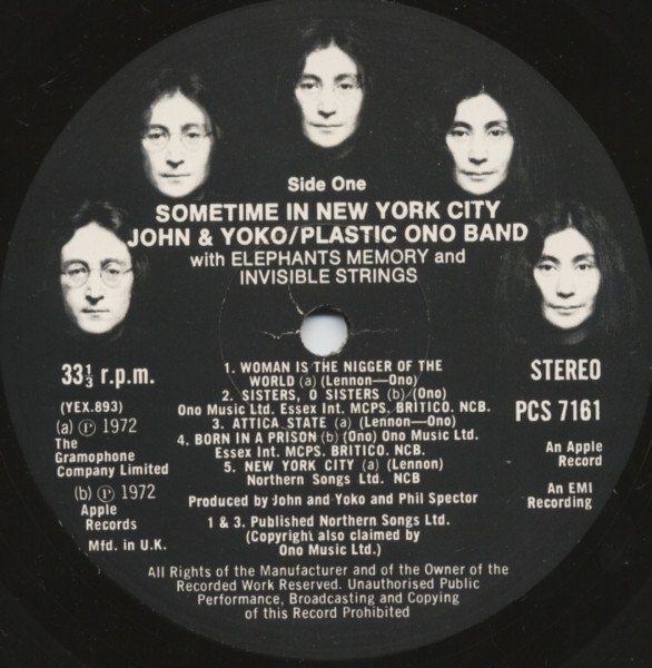 John & Yoko* / Plastic Ono Band* With Elephant's Memory* And Invisible Strings - Some Time In New York City - Imagen 5