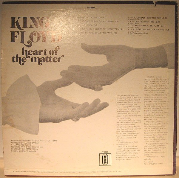 King Floyd - Heart Of The Matter - Imagen 2