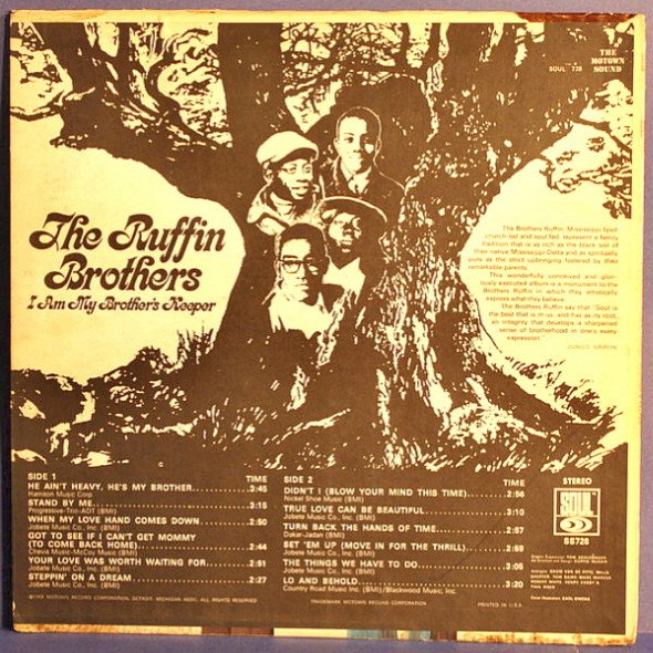 The Ruffin Brothers - I Am My Brother's Keeper - Image 2