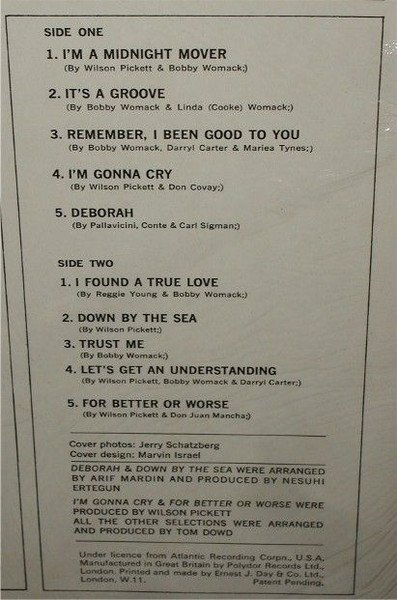 Wilson Pickett - The Midnight Mover - Imagen 2