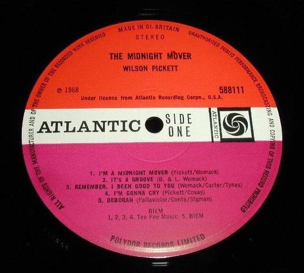 Wilson Pickett - The Midnight Mover - Imagen 3