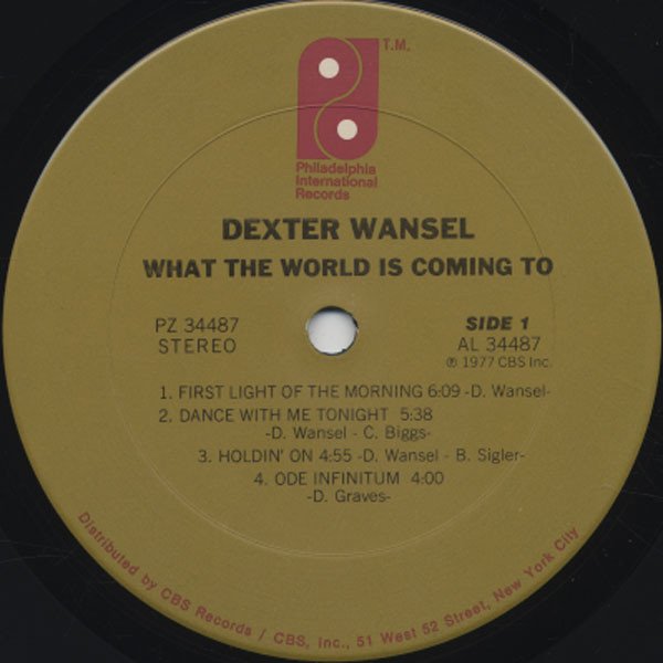 Dexter Wansel - What The World Is Coming To - Image 3