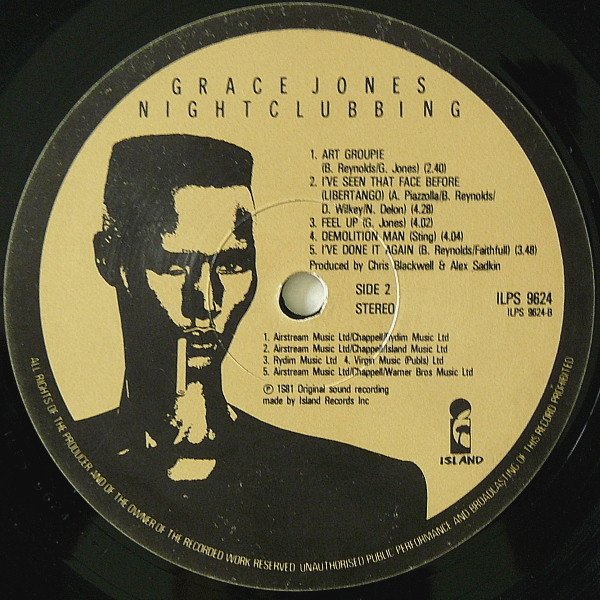 Grace Jones - Nightclubbing - Imagen 4