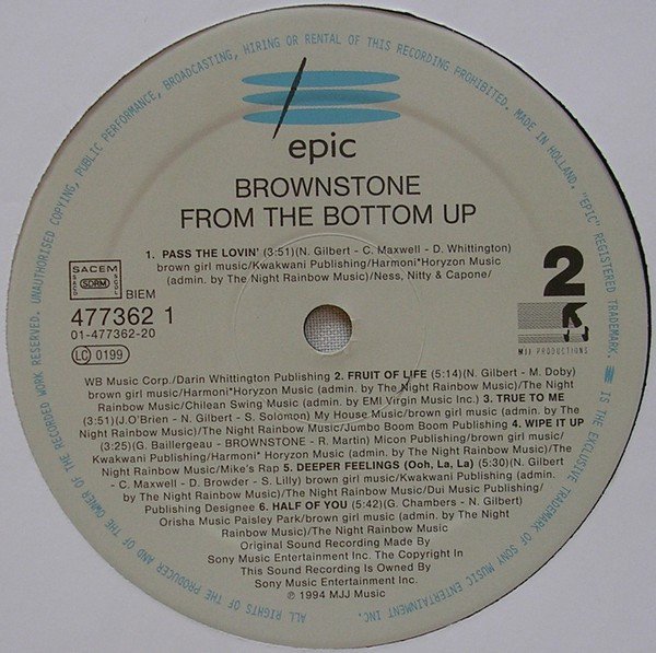 Brownstone - From The Bottom Up - Imagen 4