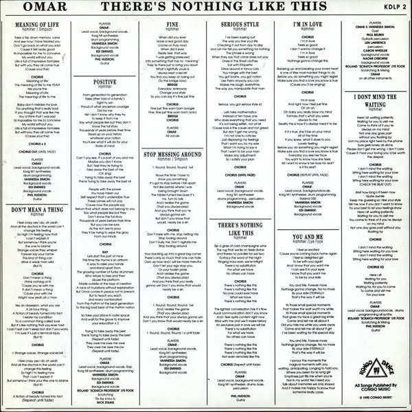 Omar - There's Nothing Like This - Imagen 5