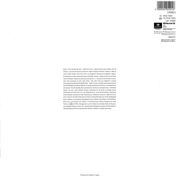Pet Shop Boys - Please - Image 2