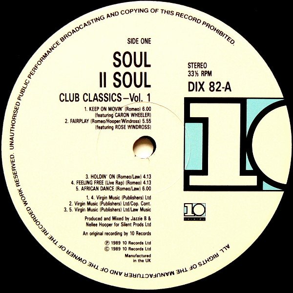 Soul II Soul - Club Classics Vol. One - Imagen 5