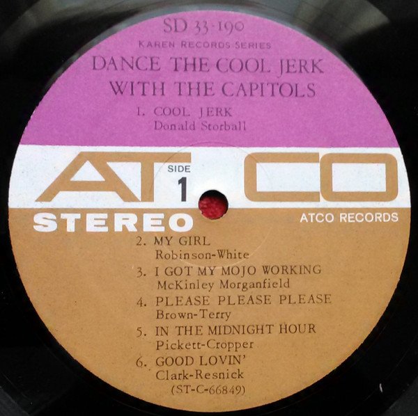 The Capitols - Dance The Cool Jerk With The Capitols - Imagen 3
