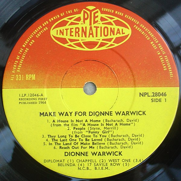 Dionne Warwick - Make Way For Dionne Warwick - Image 3