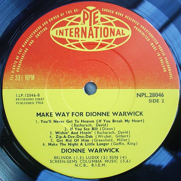 Dionne Warwick - Make Way For Dionne Warwick - Image 4