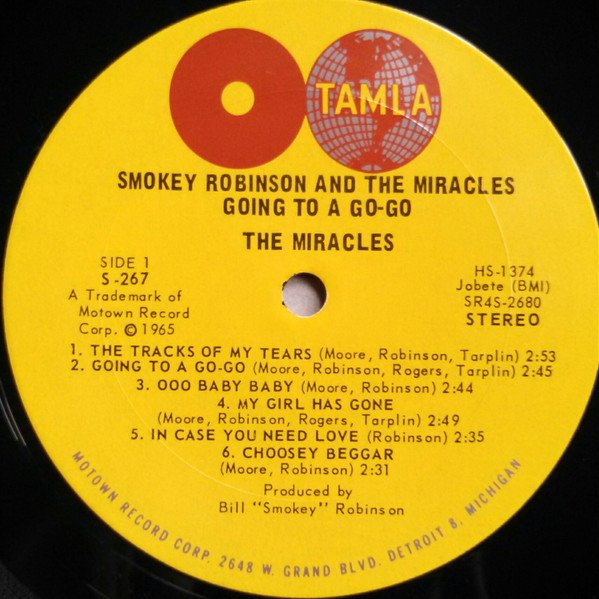 Smokey Robinson And The Miracles* - Going To A Go-Go - Imagen 3