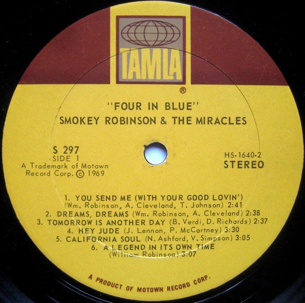 Smokey Robinson And The Miracles* - Four In Blue - Imagen 3