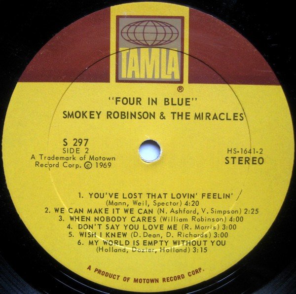 Smokey Robinson And The Miracles* - Four In Blue - Imagen 4