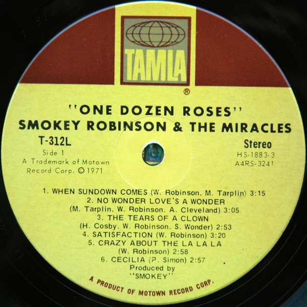 Smokey Robinson & The Miracles* - One Dozen Roses - Imagen 4