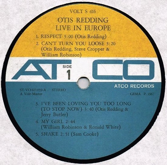 Otis Redding - Otis Redding Live In Europe - Image 3