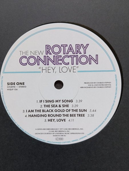 The New Rotary Connection* - Hey, Love - Image 3
